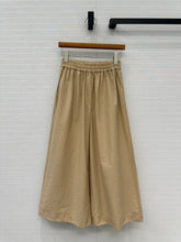 Loewe Pants Khaki Cotton