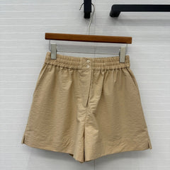 Loewe Short Khaki Cotton