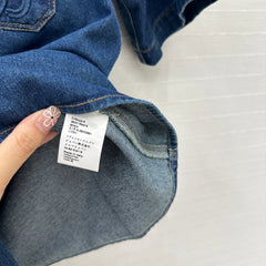 Loewe Denim Short-sleeved Shirt Blue Cotton