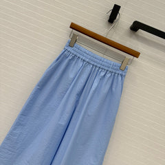 Loewe Pants Blue Cotton