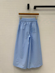 Loewe Pants Blue Cotton