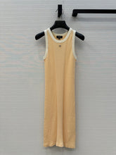 CC 25 Knitted Dress Yellow Cotton