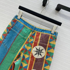 Loewe Pants Multicolor Cotton