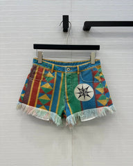 Loewe Short Multicolor Cotton