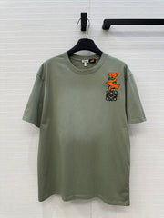 LOEWE SHORT-SLEEVE T-SHIRT IN MATCHA GREEN