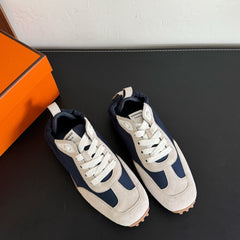 SKATEBOARD SHOES LIGHT GRAY MIX NAVY SUEDE