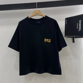LV 25S T-SHIRT COTTON METALLIC LOGO 264989