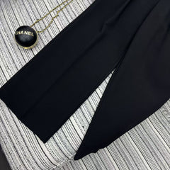 LOEWE STRAIGHT-LEG PANTS WITH EMBROIDERED LOGO 274390