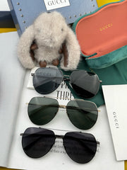 AVIATOR FRAME SUNGLASSES 575760 IN METAL