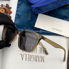 RECTANGULAR FRAME SUNGLASSES G6290 IN ACETATE