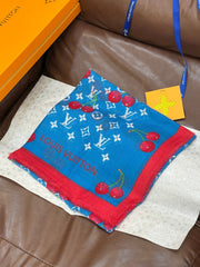 LV SCARF 140 CM IN CASHMERE 721494