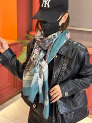 HERMES 25S SCARF 200 IN CASHMERE SILK 732071