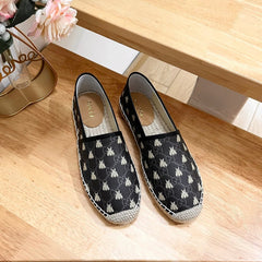 GG Supreme Flat Shoes Black Caro