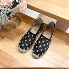GG Supreme Flat Shoes Black Caro
