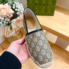 GG Supreme Flat Shoes Brown Caro
