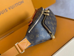 RUSH BUMBAG 30 IN BROWN MONOGRAM DUST CANVAS