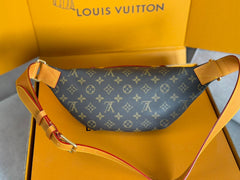 RUSH BUMBAG 30 IN BROWN MONOGRAM DUST CANVAS