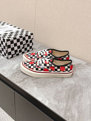 VALENTINO 25S GARAVANI X VANS SNEAKERS IN MULTICOLOR CANVAS