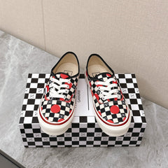 VALENTINO 25S GARAVANI X VANS SNEAKERS IN MULTICOLOR CANVAS