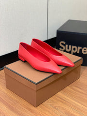 LP REBECCA BALLERINAS ROSE CALFSKIN