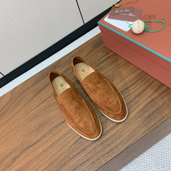 LP LOAFERS 25S IN BROWN SUEDE