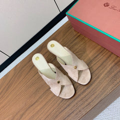 HIGH HEELS 85 MM IN LIGHT PINK SUEDE