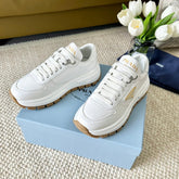 PRA THICK SOLE SNEAKER WHITE CALFSKIN