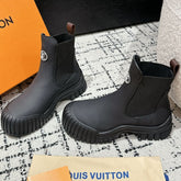 RUBY BOOTS IN BLACK CALFSKIN
