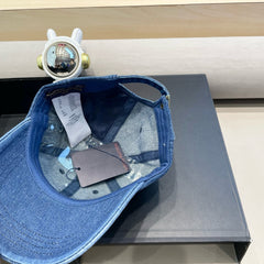 BASEBALL CAP IN CLASSIC BLUE DENIM 406960