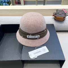 BUCKET HAT IN ROSY BROWN WOOL BLEND 426248