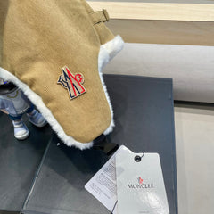 AVATOR HAT IN TORTILLA BROWN CORDUROY AND FLEECE-LINED 434985