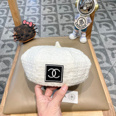 BERET HAT WHITE 431753