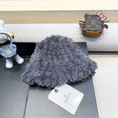 BUCKET HAT IN SLATE GRAY FLEECE 435041