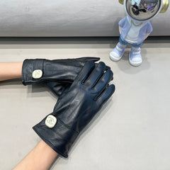 GLOVES IN BLACK LAMBSKIN 463791