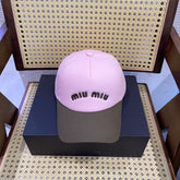 MM BASEBALL CAP IN SHAMPOO PINK FABRIC WITH LOGO EMBROIDERY