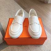 IKE SLIP-ON SNEAKER WHITE CALFSKIN