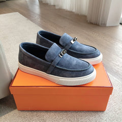 GAME SLIP-ON SNEAKER NAVY SUEDE