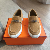 GAME SLIP-ON SNEAKER CARAMEL SUEDE
