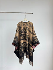 BURBERRY 25S PLAID KNITTED SCARF 146