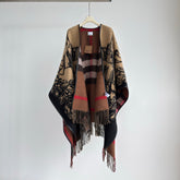 BURBERRY 25S PLAID KNITTED SCARF 146