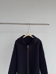 MAX MARA 25S QUILTED HOODED JACKET 195