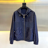 LV NAVY BLUE MONOGRAM WINDBREAKER 238897