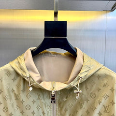 LV MONOGRAM WINDBREAKER STRAW AND TEAK 238898