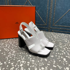 ERIS SANDAL 95 SNOW LAMBSKIN