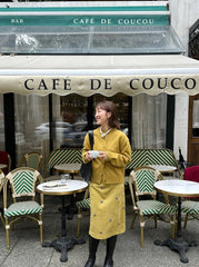 PRADA 25S SUEDE MIDI SKIRT 561