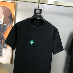 LV BLACK COTTON T-SHIRT 239466