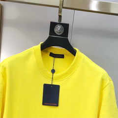 LV BRIGHT YELLOW COTTON T-SHIRT 239471