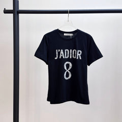 DIOR CREW NECK SHORT-SLEEVE T-SHIRT 271210