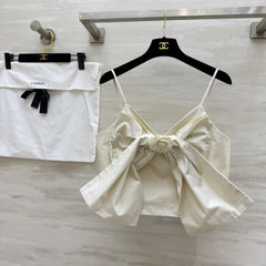CHANEL 25S SPAGHETTI STRAP TOP STYLE 243