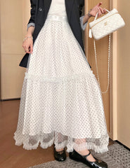 DIOR 25S LONG TULLE SKIRT STYLE 026